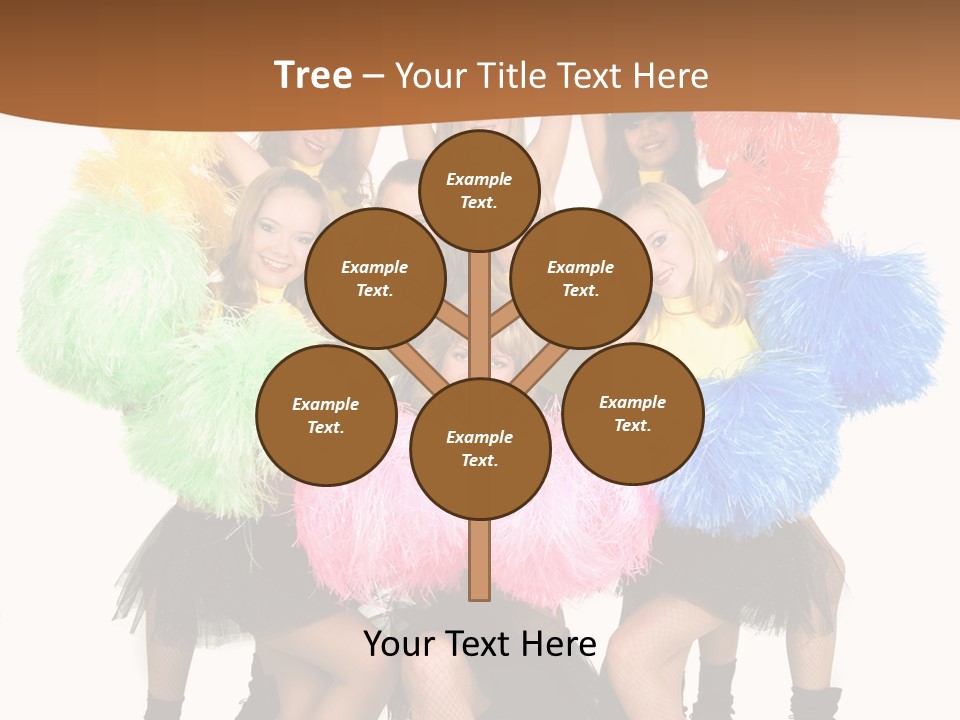 Squad Dancing Group PowerPoint Template