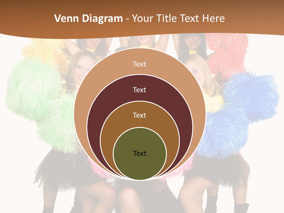 Squad Dancing Group PowerPoint Template