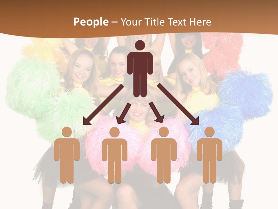 Squad Dancing Group PowerPoint Template