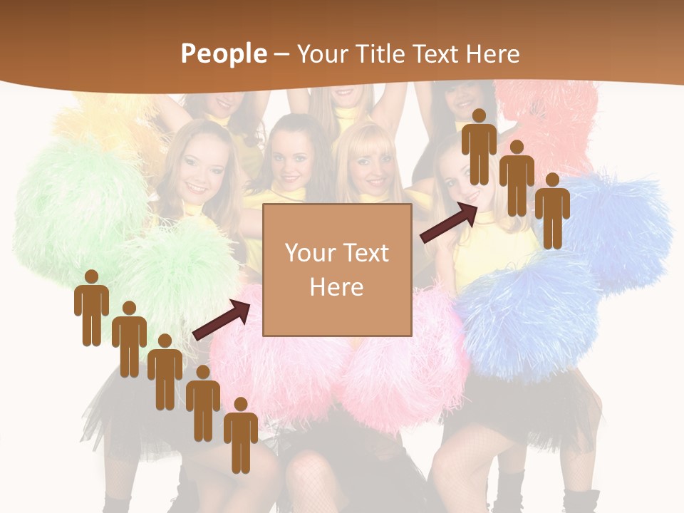 Squad Dancing Group PowerPoint Template