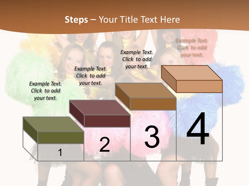 Squad Dancing Group PowerPoint Template