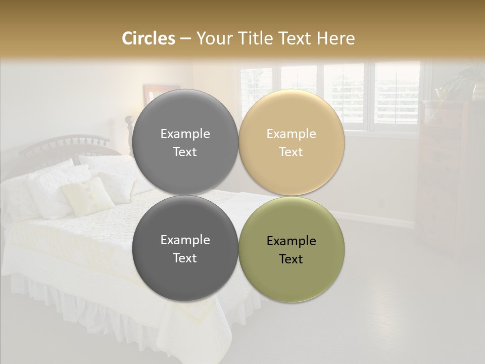 Dresser Wooden House PowerPoint Template