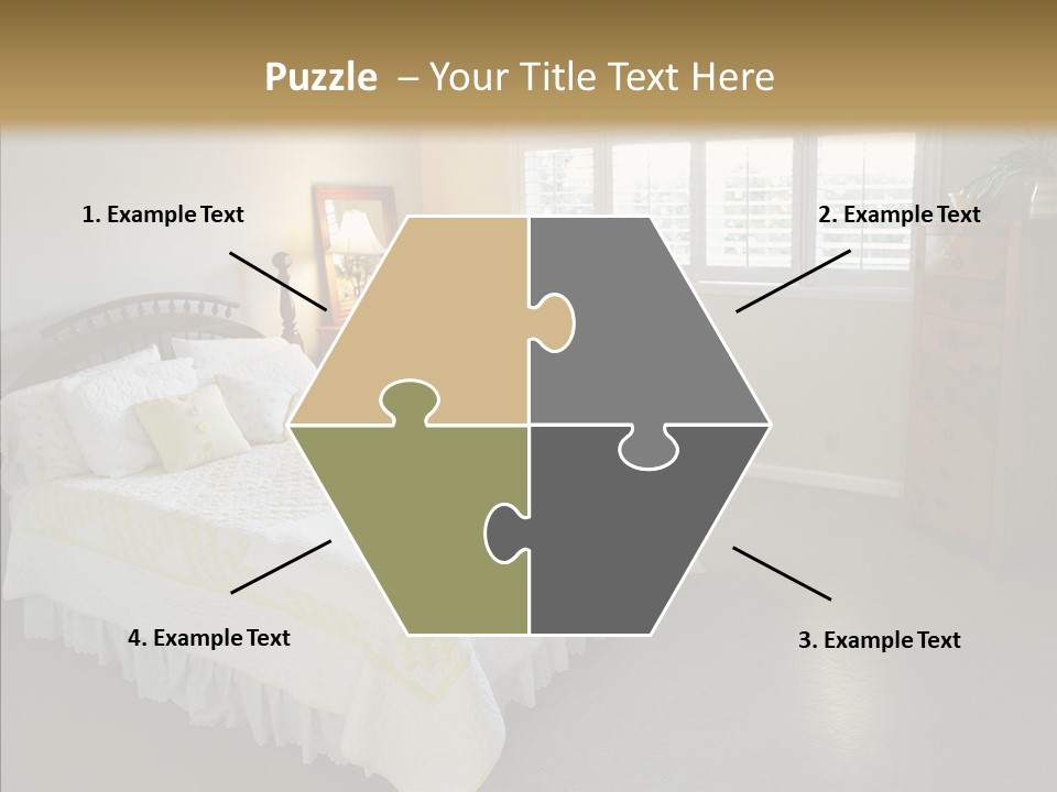 Dresser Wooden House PowerPoint Template