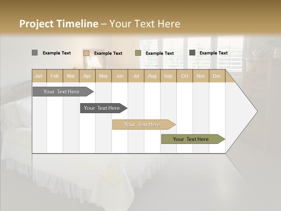 Dresser Wooden House PowerPoint Template