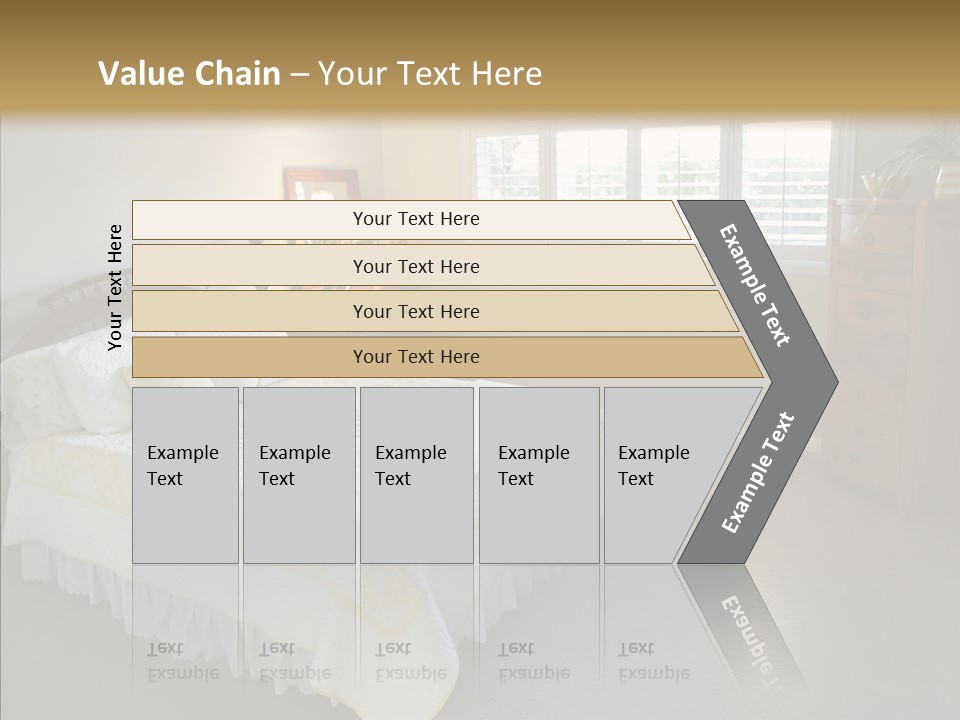 Dresser Wooden House PowerPoint Template