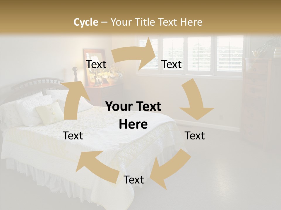 Dresser Wooden House PowerPoint Template