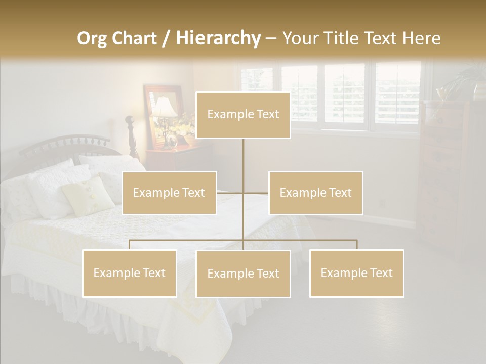 Dresser Wooden House PowerPoint Template