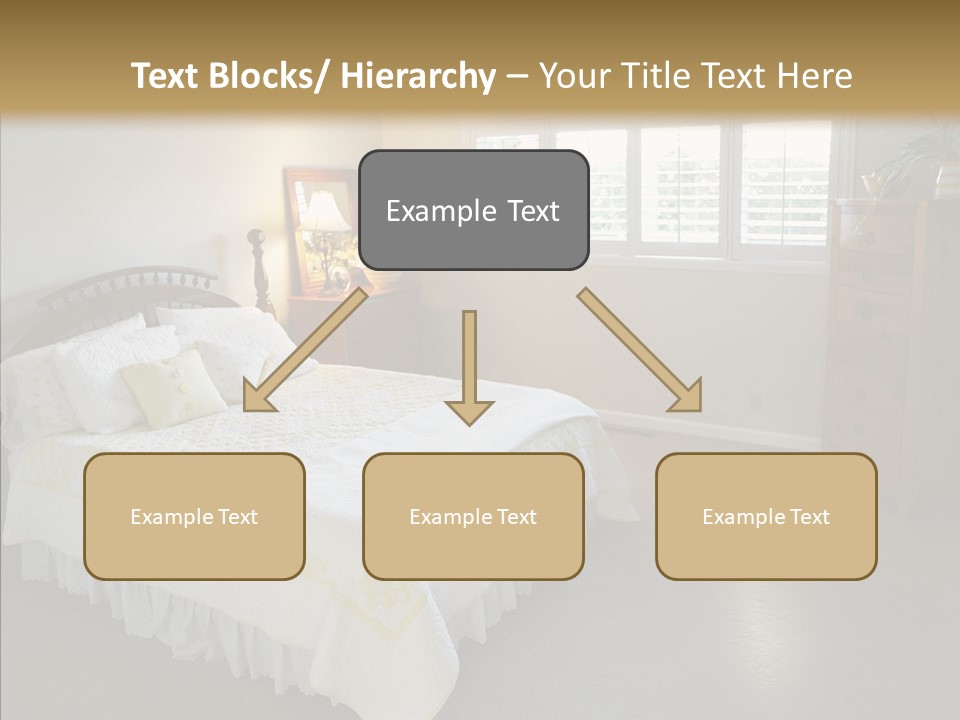 Dresser Wooden House PowerPoint Template