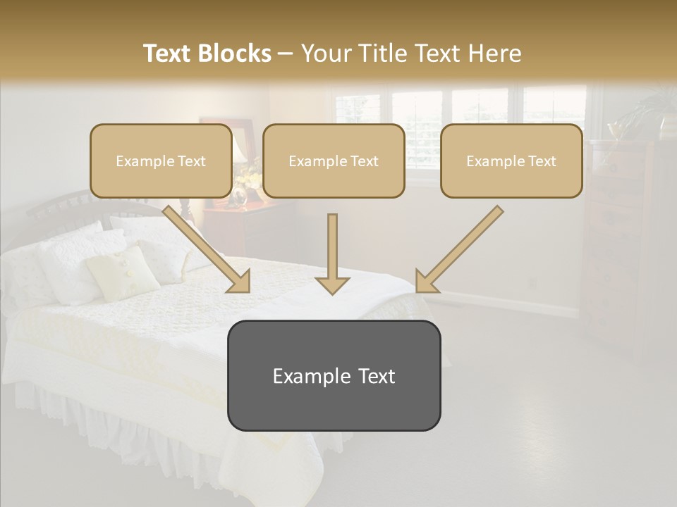 Dresser Wooden House PowerPoint Template