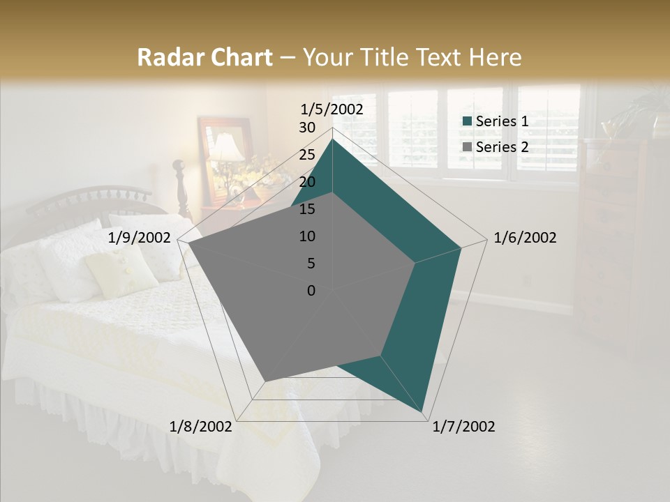 Dresser Wooden House PowerPoint Template