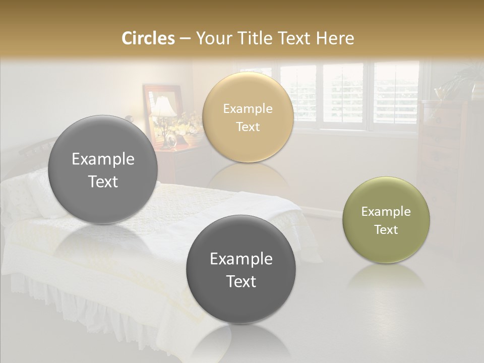 Dresser Wooden House PowerPoint Template