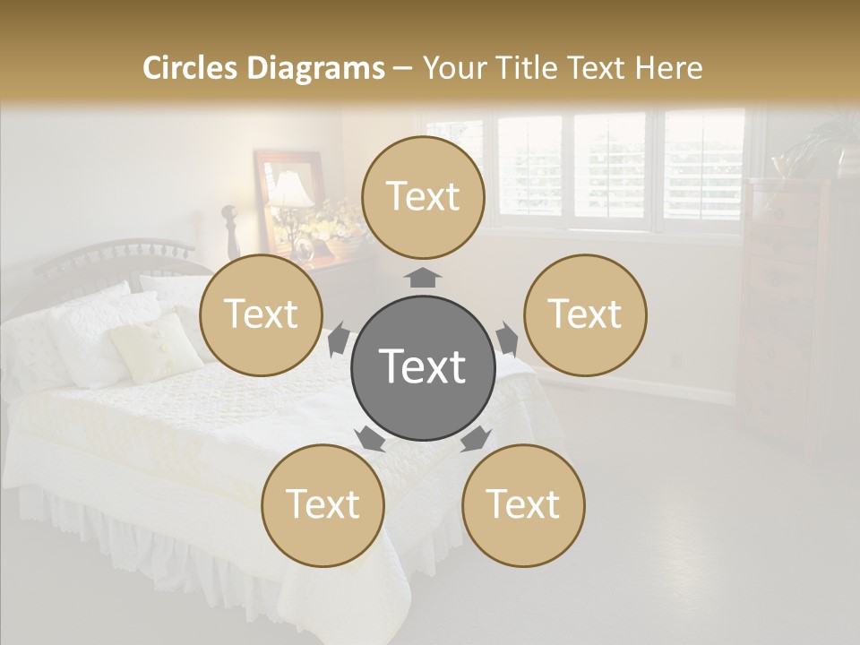 Dresser Wooden House PowerPoint Template