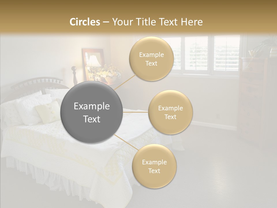 Dresser Wooden House PowerPoint Template