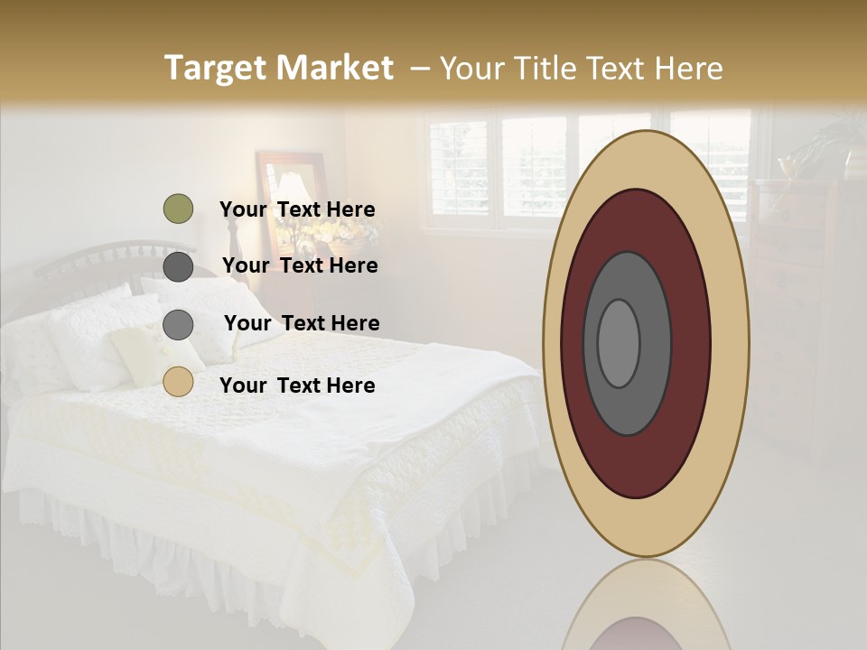 Dresser Wooden House PowerPoint Template