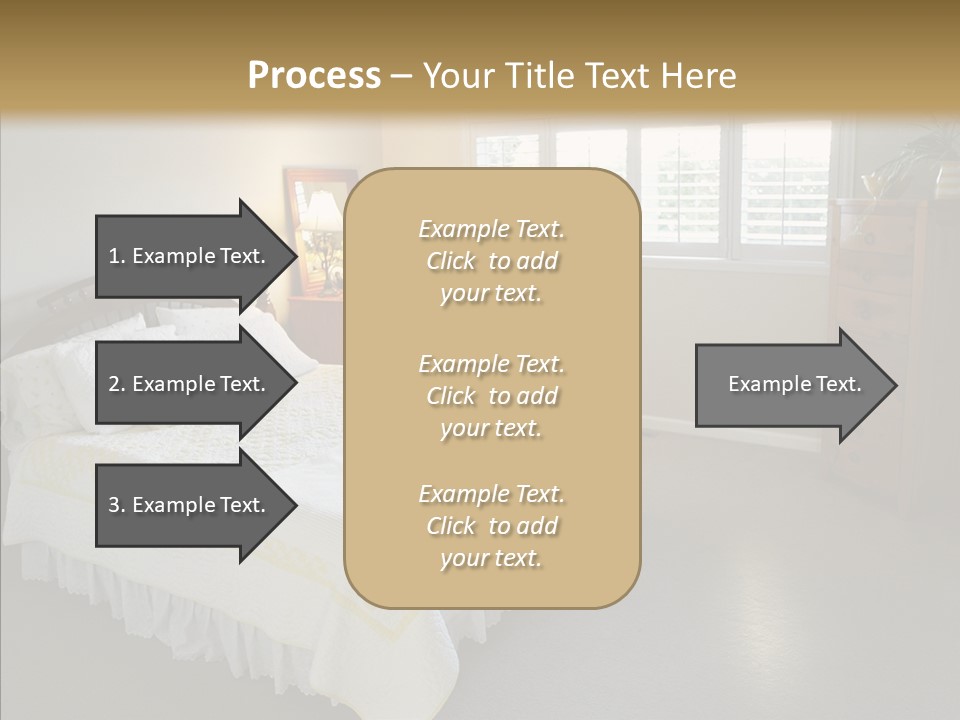 Dresser Wooden House PowerPoint Template