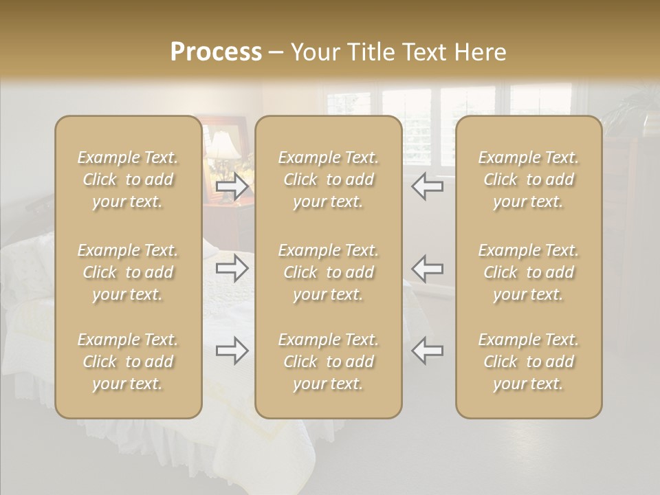 Dresser Wooden House PowerPoint Template