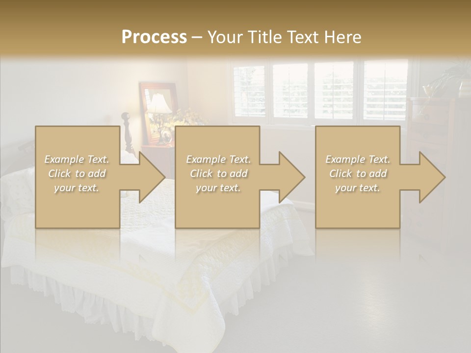 Dresser Wooden House PowerPoint Template
