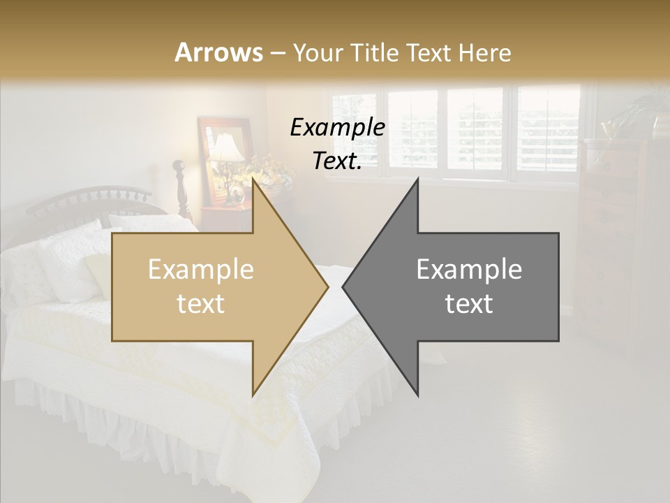 Dresser Wooden House PowerPoint Template