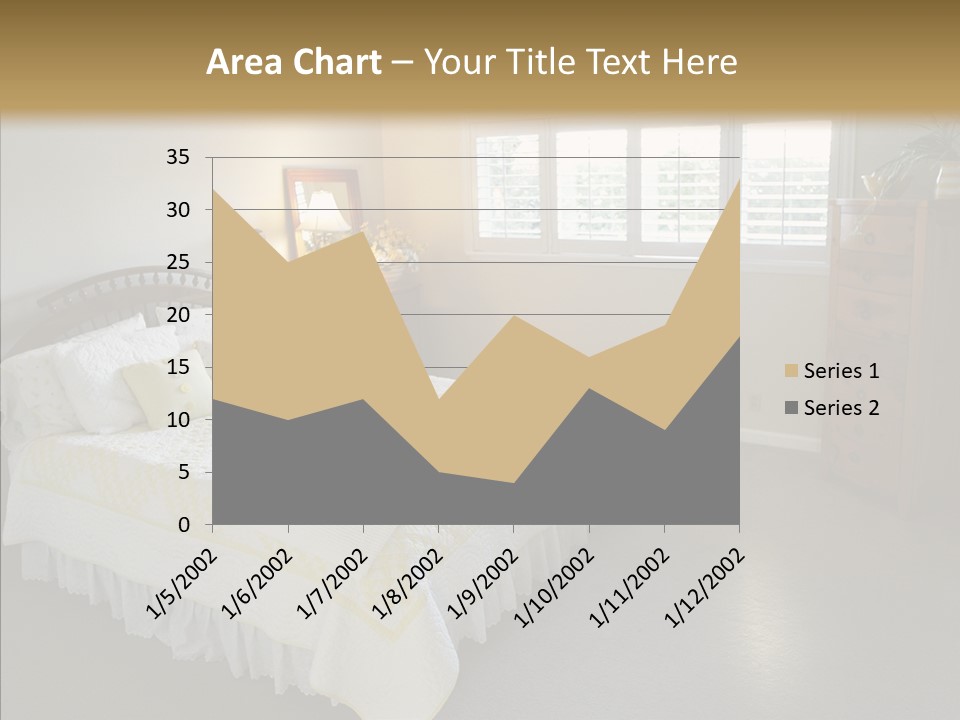 Dresser Wooden House PowerPoint Template