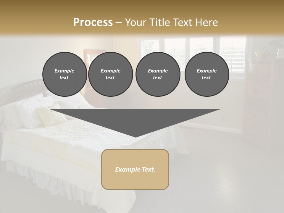 Dresser Wooden House PowerPoint Template