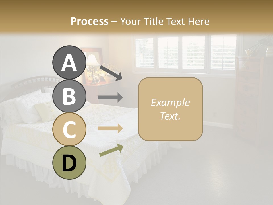Dresser Wooden House PowerPoint Template