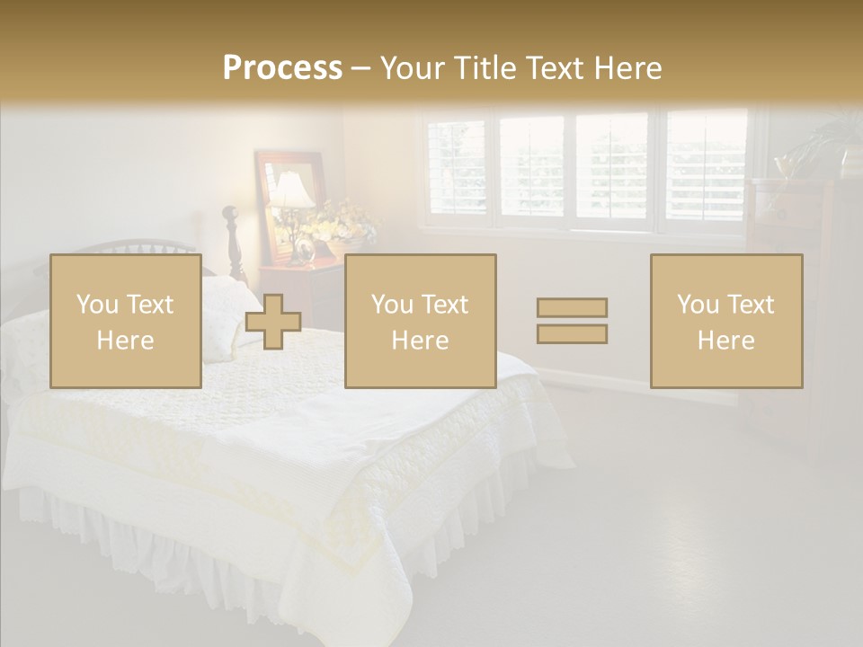 Dresser Wooden House PowerPoint Template