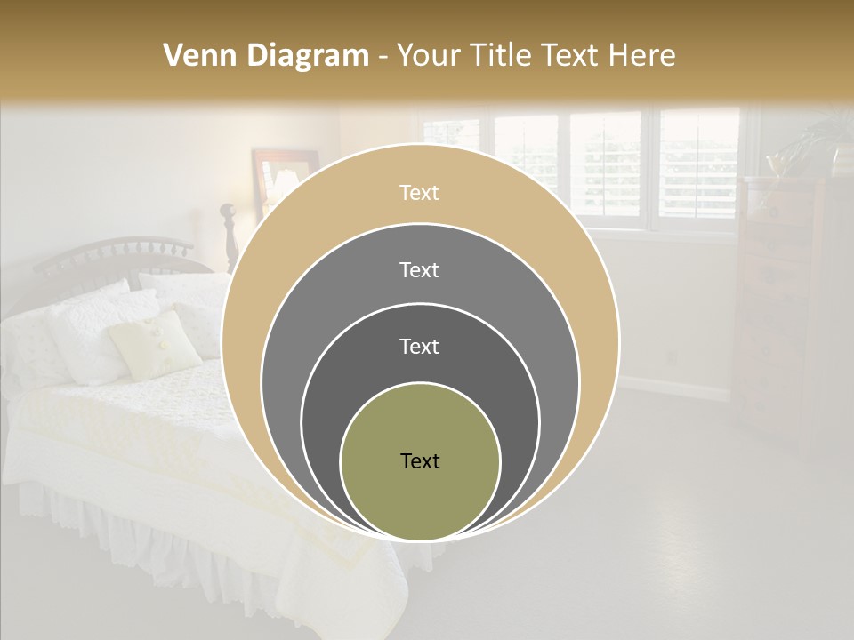 Dresser Wooden House PowerPoint Template