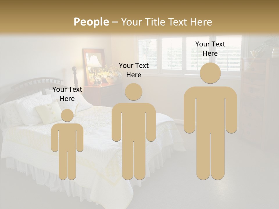 Dresser Wooden House PowerPoint Template