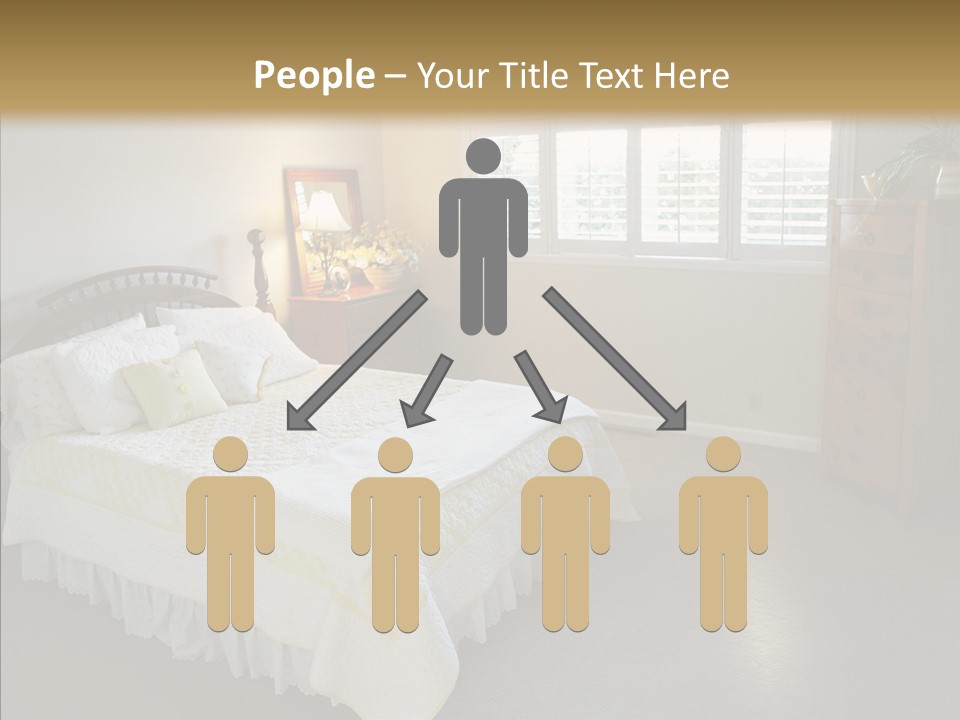 Dresser Wooden House PowerPoint Template