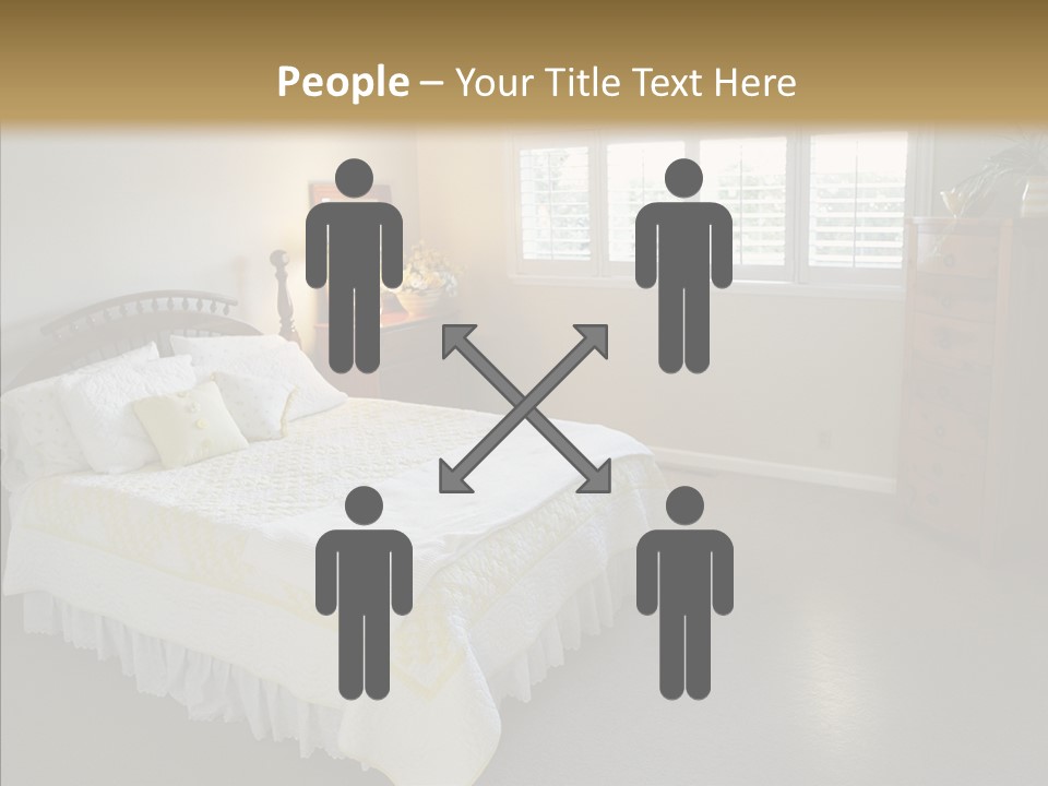 Dresser Wooden House PowerPoint Template