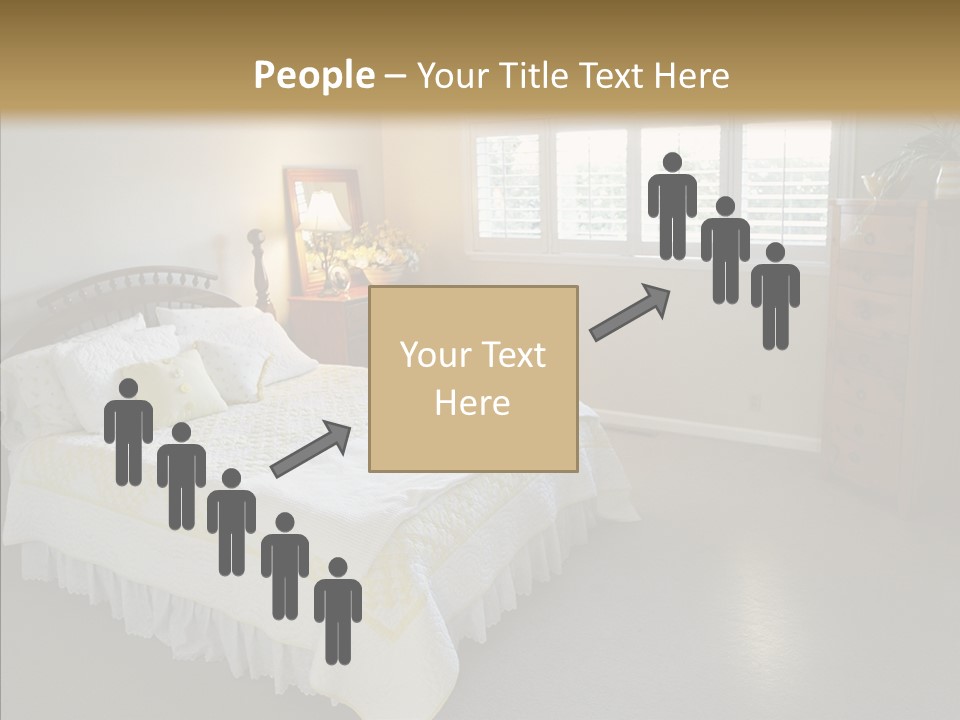 Dresser Wooden House PowerPoint Template