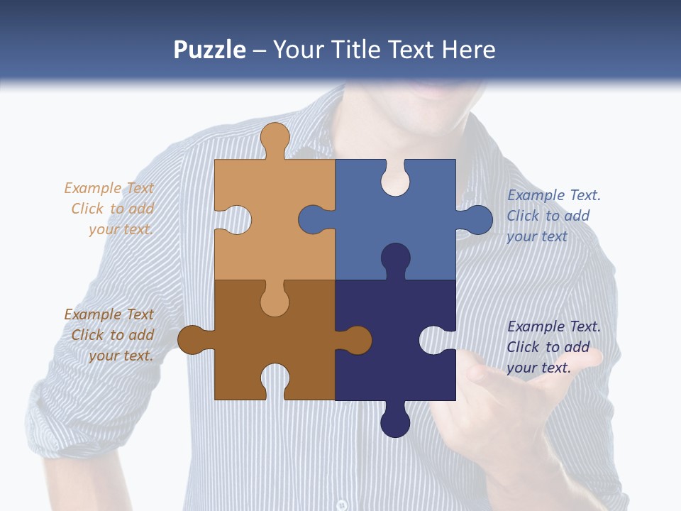 Trategy Writing Humor PowerPoint Template