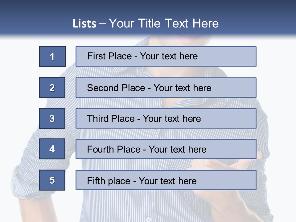 Trategy Writing Humor PowerPoint Template