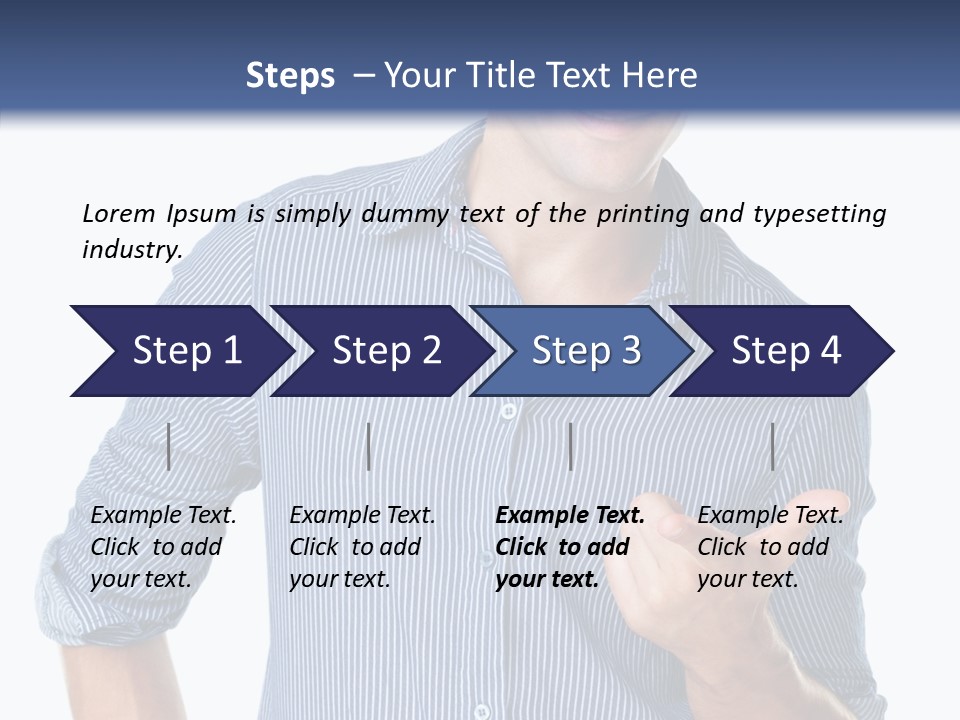 Trategy Writing Humor PowerPoint Template