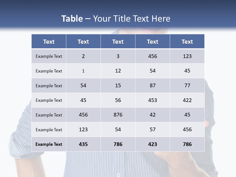 Trategy Writing Humor PowerPoint Template