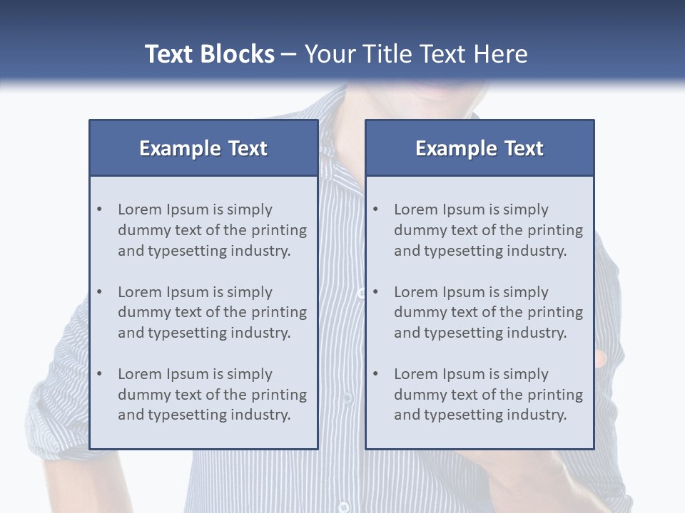 Trategy Writing Humor PowerPoint Template