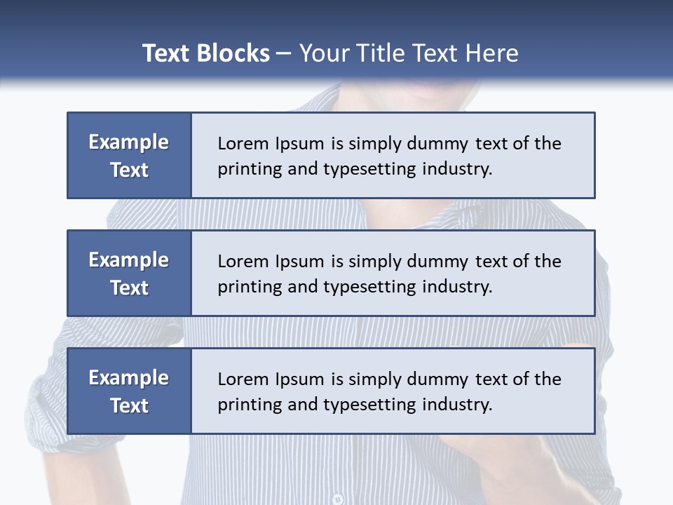 Trategy Writing Humor PowerPoint Template
