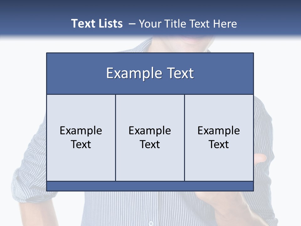 Trategy Writing Humor PowerPoint Template