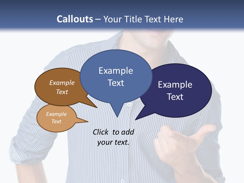 Trategy Writing Humor PowerPoint Template