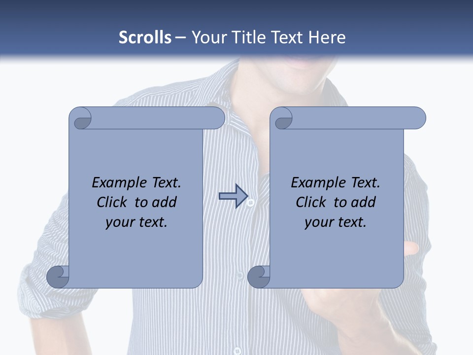 Trategy Writing Humor PowerPoint Template