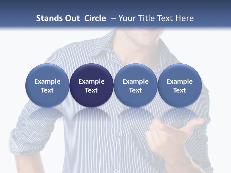 Trategy Writing Humor PowerPoint Template