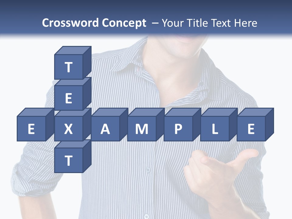 Trategy Writing Humor PowerPoint Template