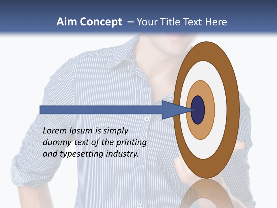 Trategy Writing Humor PowerPoint Template