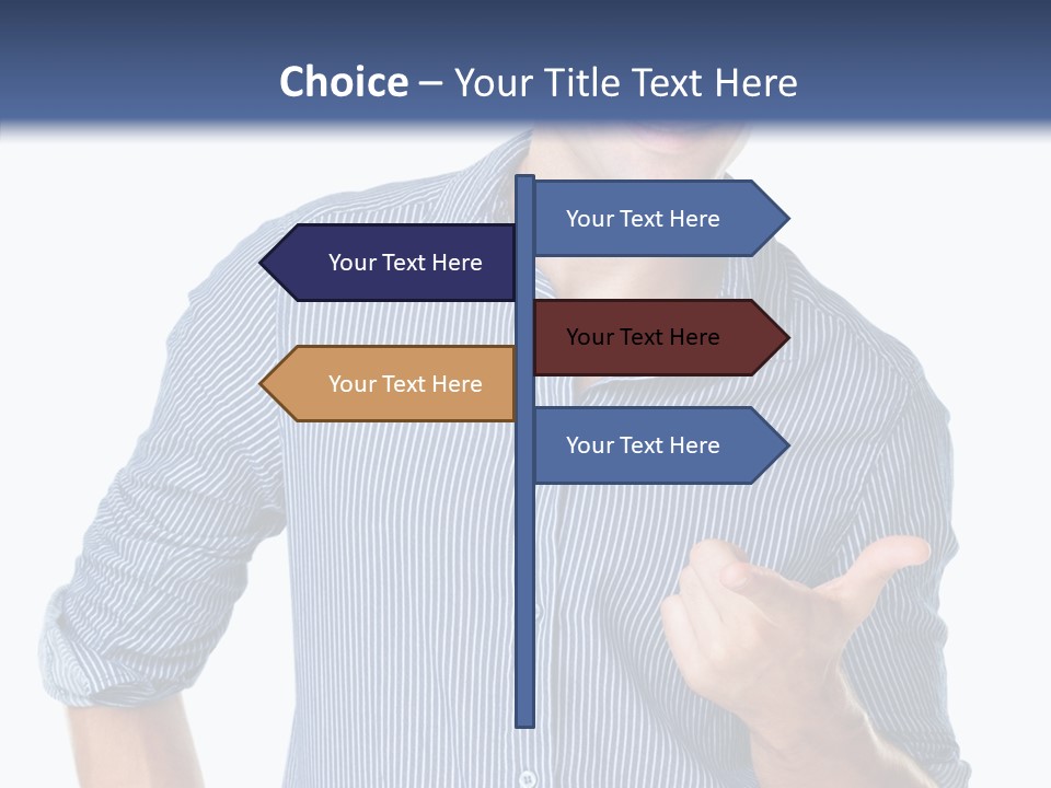 Trategy Writing Humor PowerPoint Template