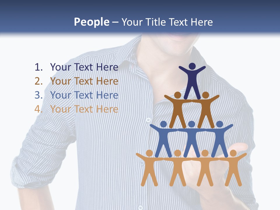 Trategy Writing Humor PowerPoint Template