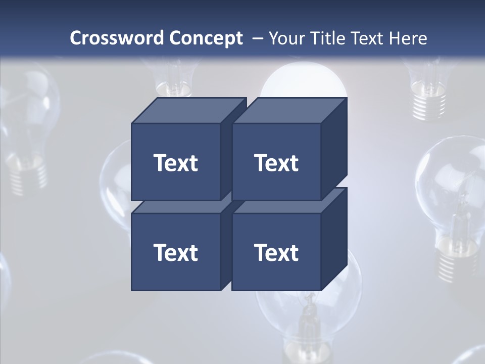 Expertise Imagination Lamp PowerPoint Template