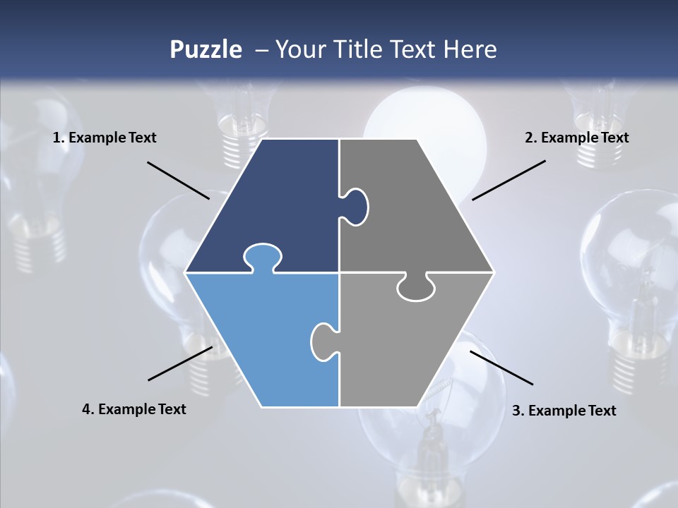 Expertise Imagination Lamp PowerPoint Template