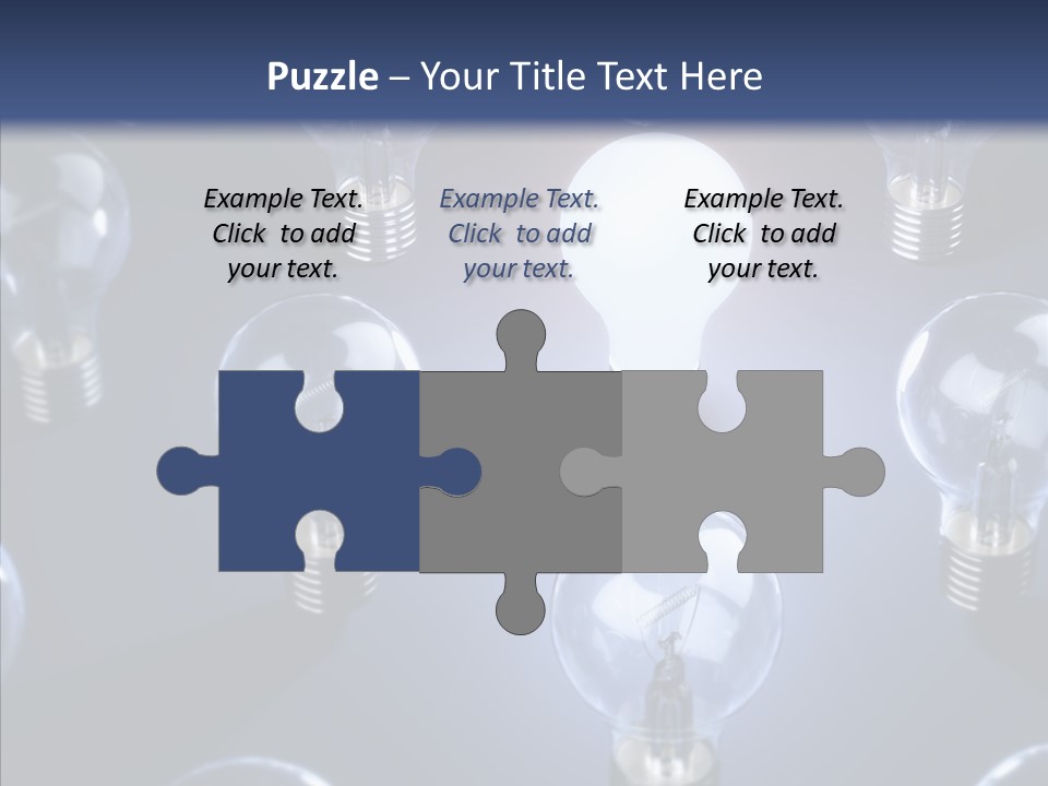 Expertise Imagination Lamp PowerPoint Template