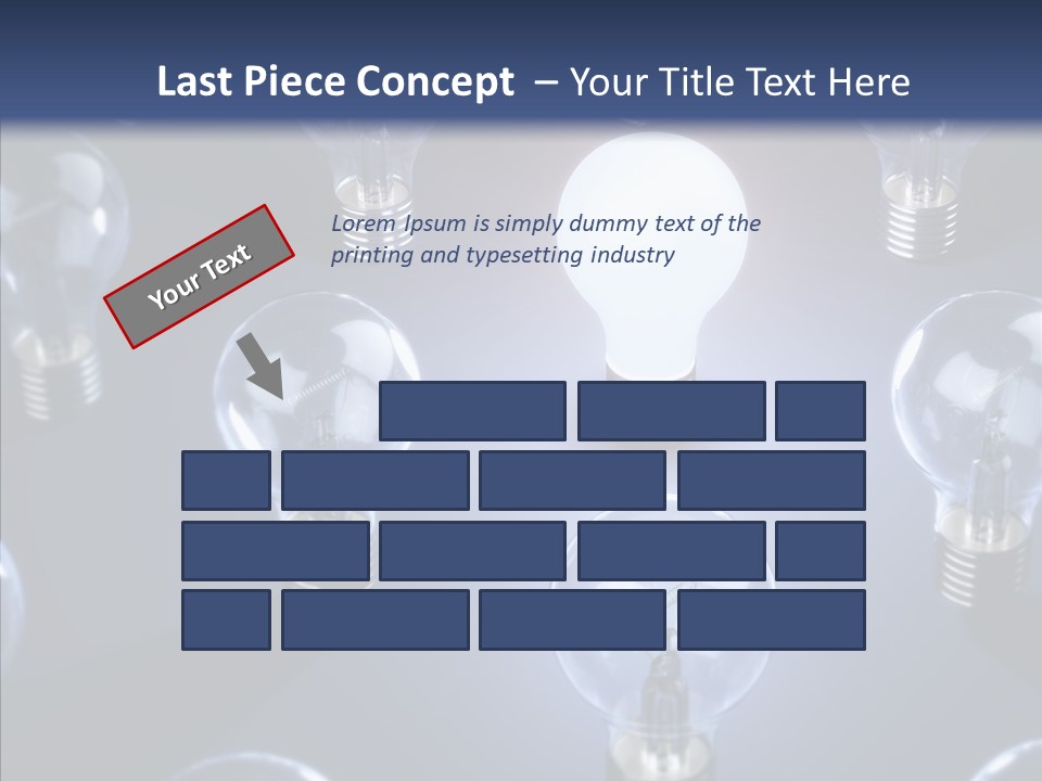 Expertise Imagination Lamp PowerPoint Template