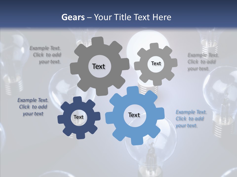 Expertise Imagination Lamp PowerPoint Template